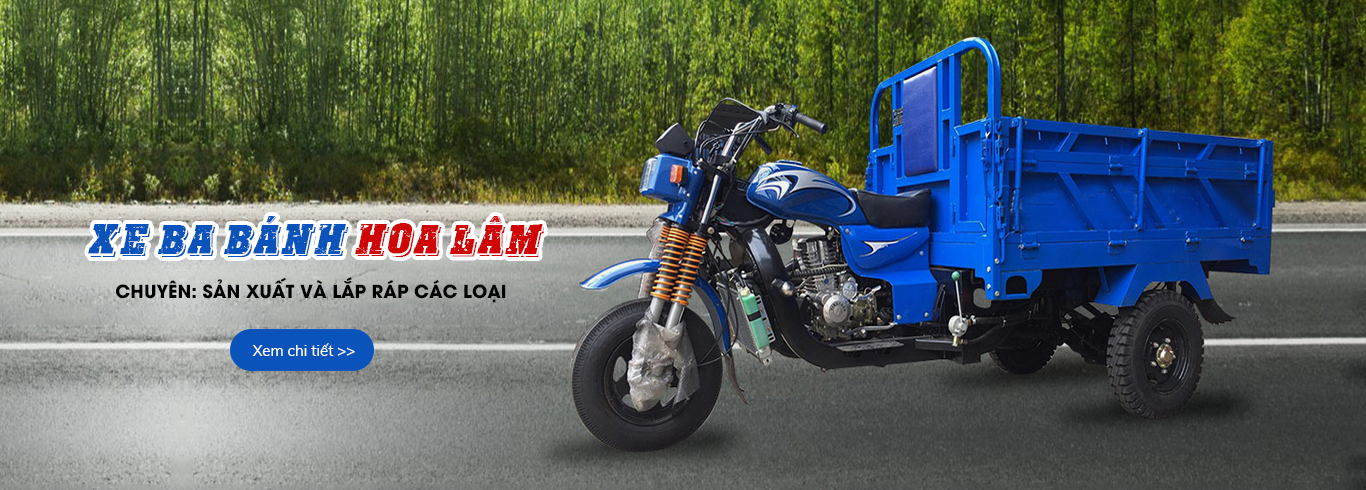 XE BA BÁNH HOA LÂM