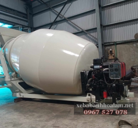 Xe bồn trộn bê tông 05
