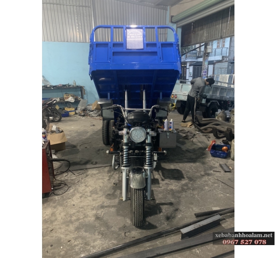 Xe ba bánh hoa lâm có ben giá rẻ