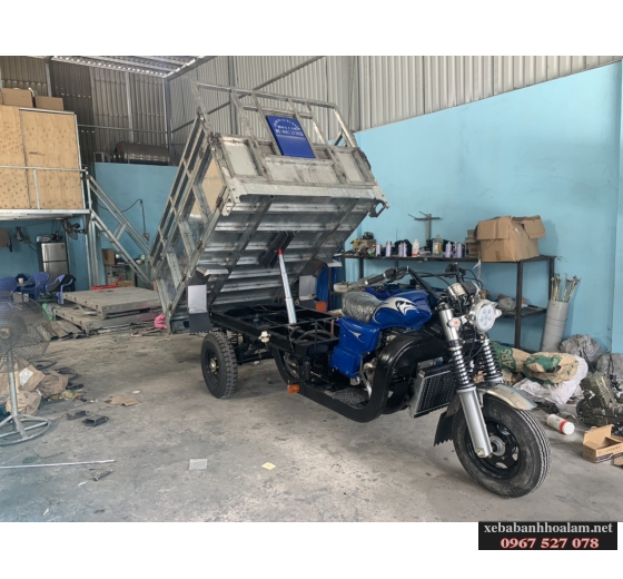 Xe ba bánh có ben chính hãng 100%
