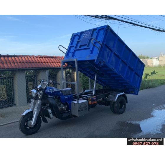 Xe ba bánh có thùng chở hàng giá rẻ bình chánh